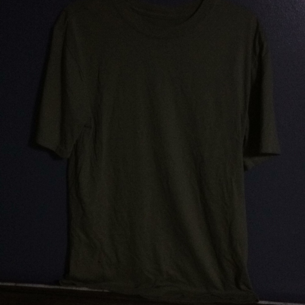 Dark green shirt